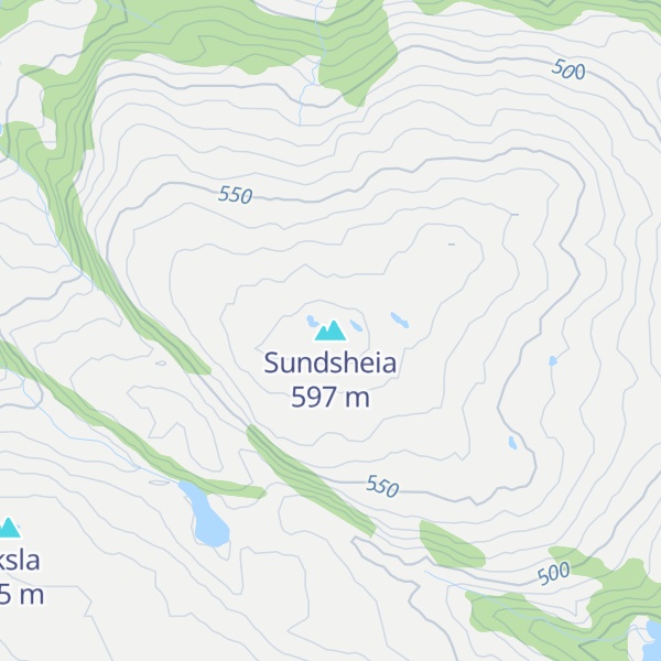 Map of Sundsheia
