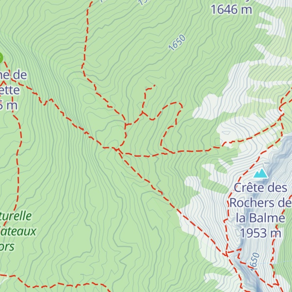 Map of Cabane du Grand Pôt