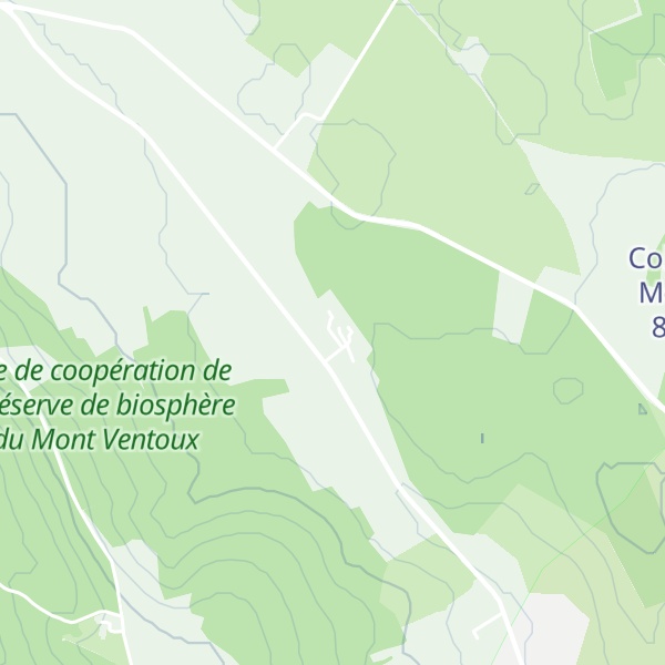 Map of Hôtel Les lavandins