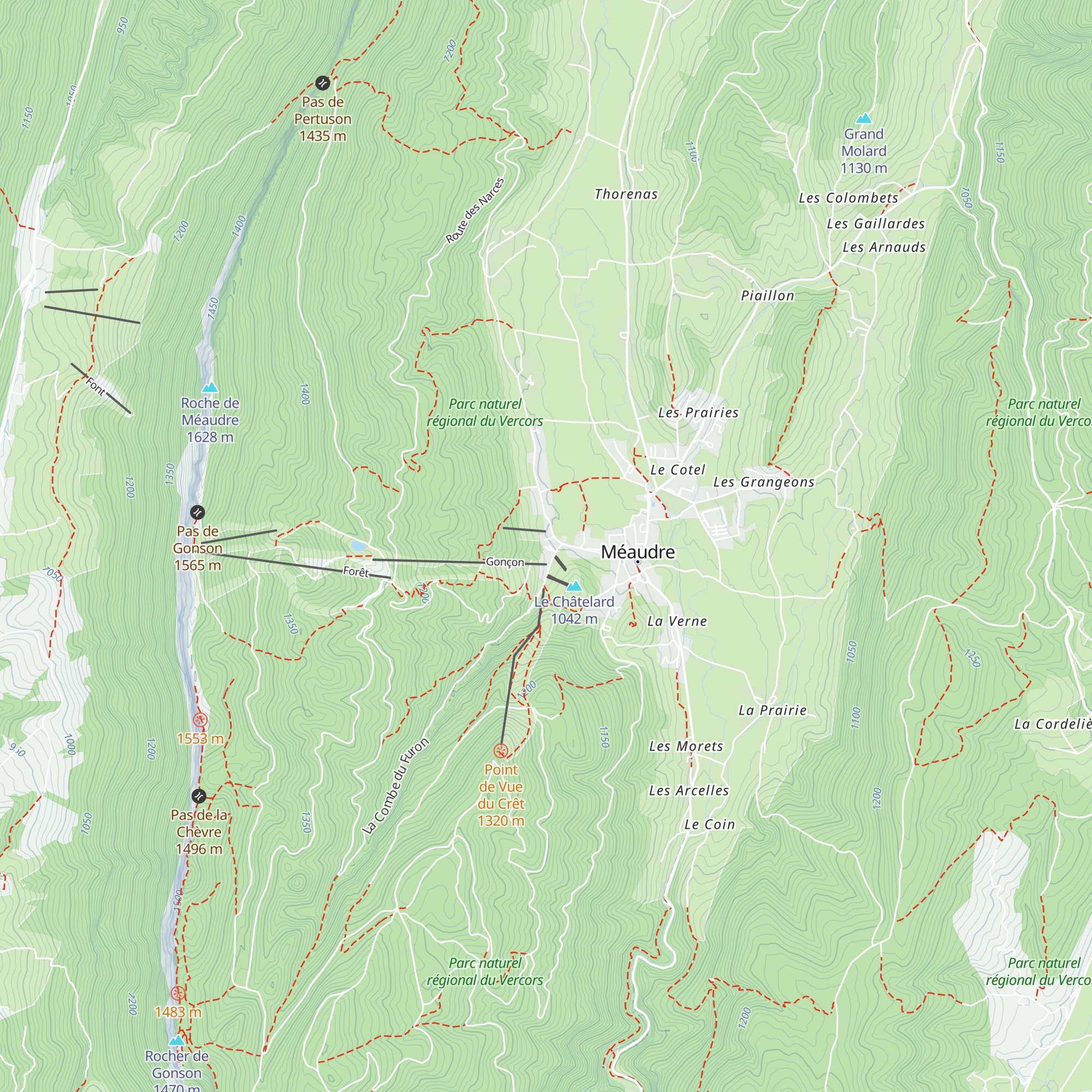 La Bohème map