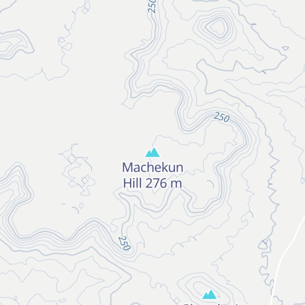 Map of Machekun Hill
