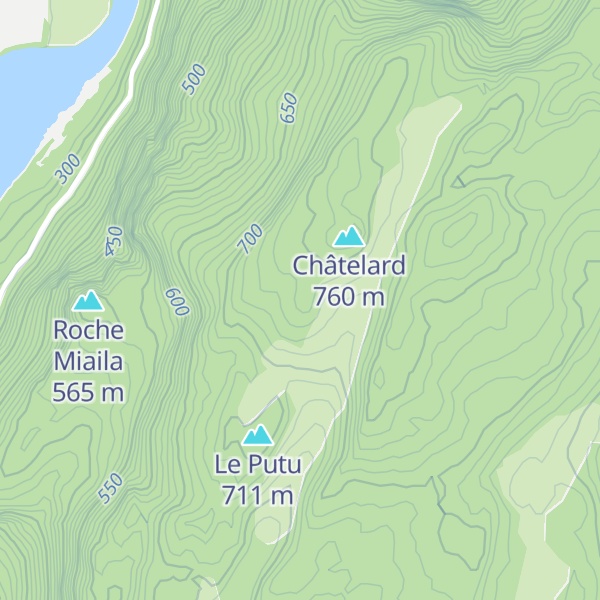 Map of La Teppe