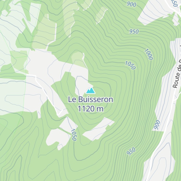 Map of Le Buisseron