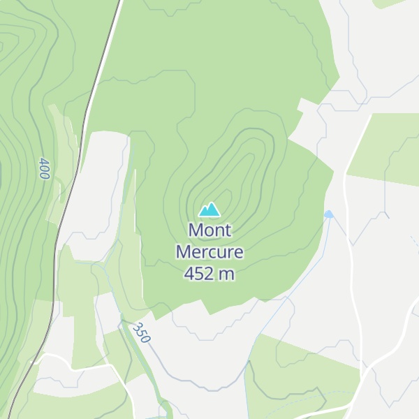 Map of Mont Mercure