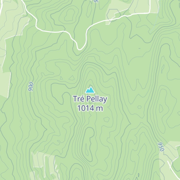 Map of Tré Pellay