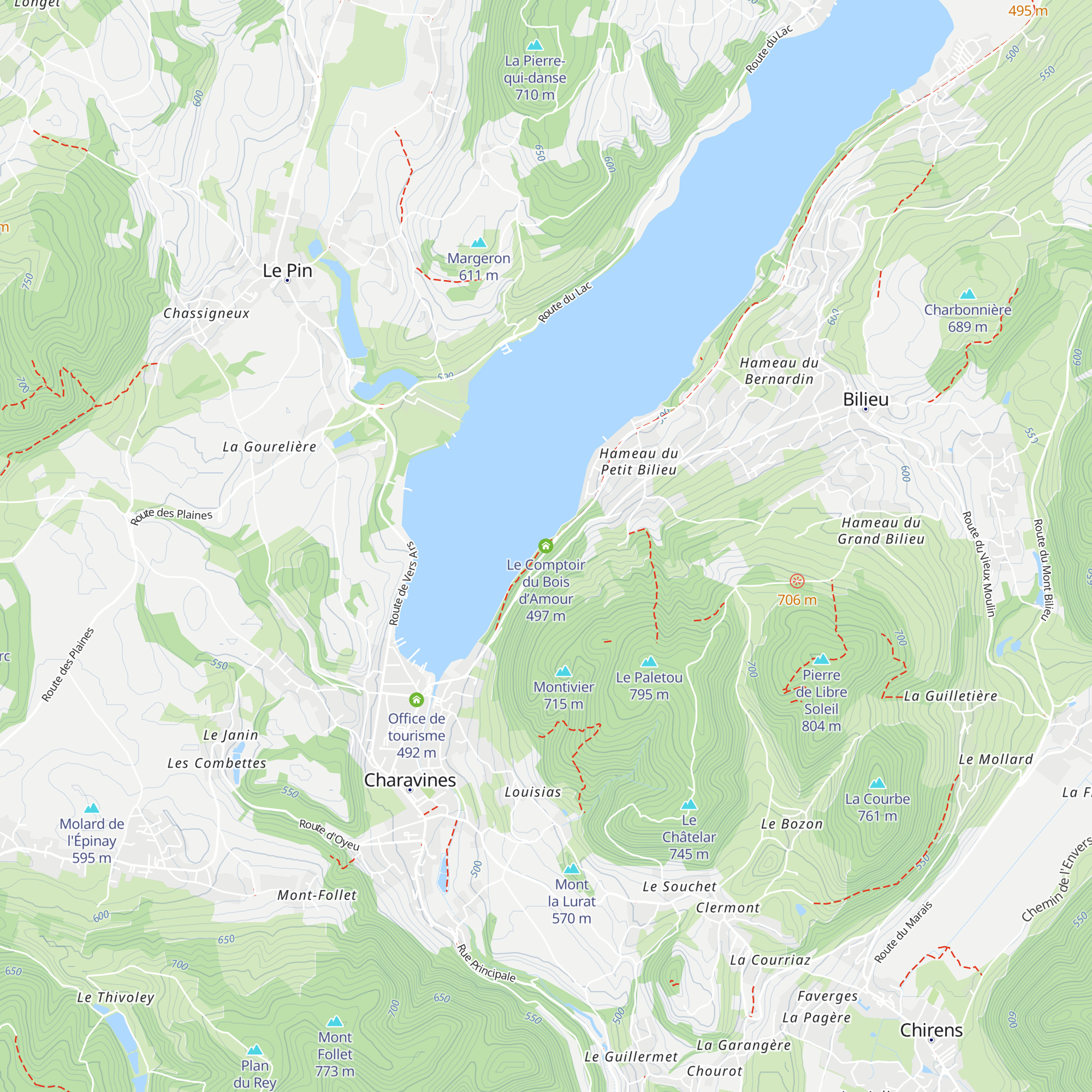 Le Comptoir du Bois d’Amour map