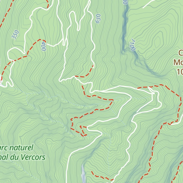 Map of Cabane de la Fessie