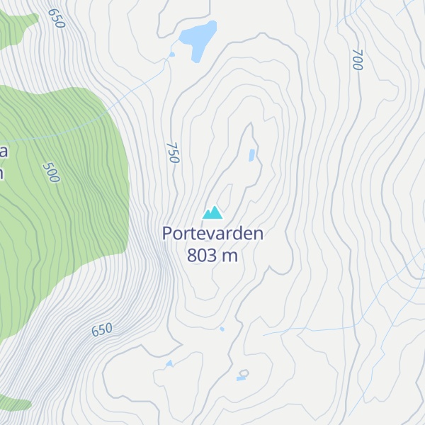 Map of Portevarden