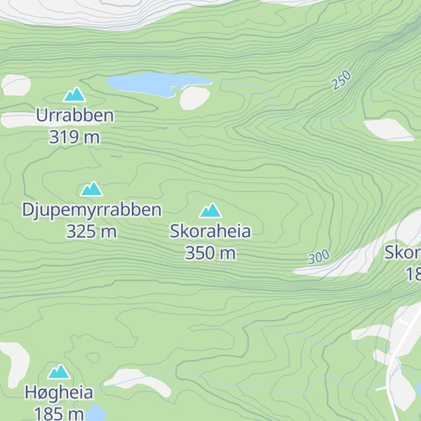 Map of Skoraheia