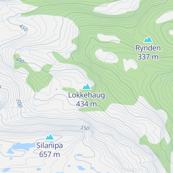 Map of Lokkehaug