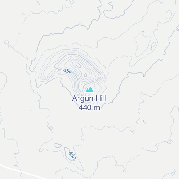 Map of Argun Hill