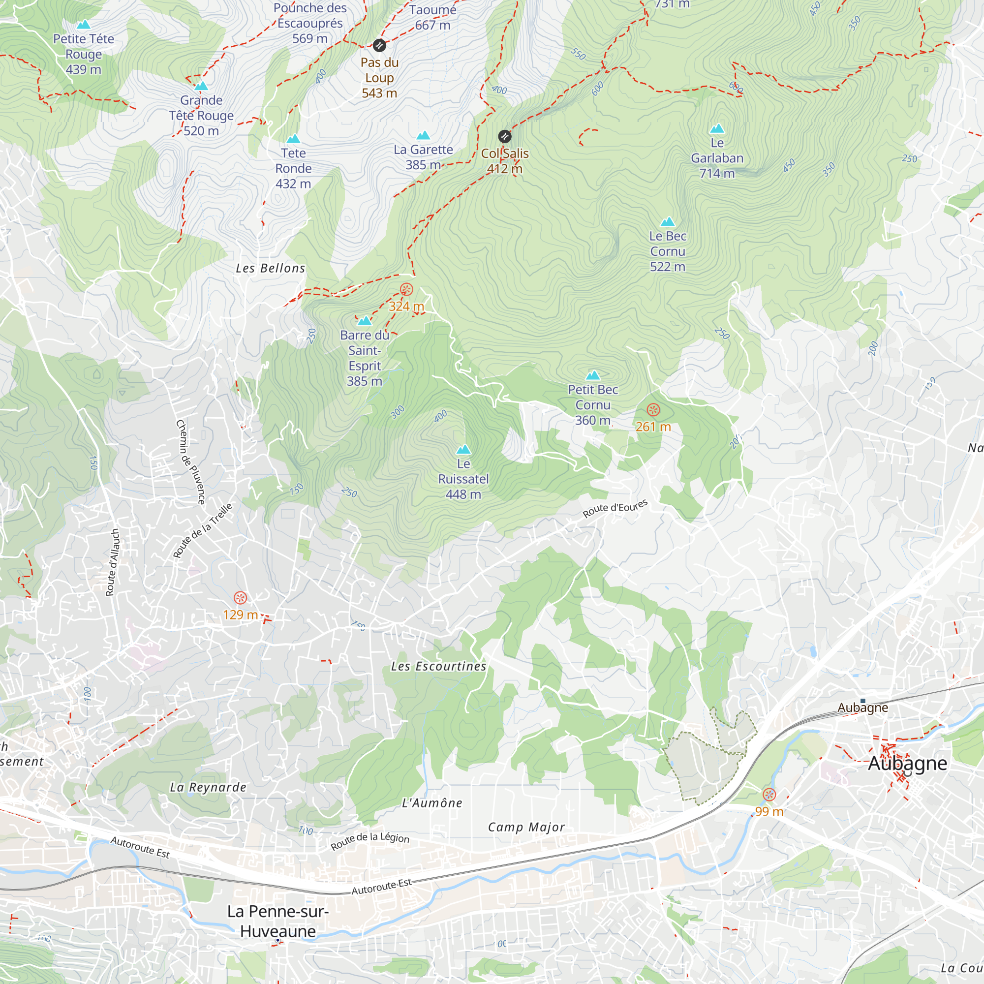 Restauran farafina map