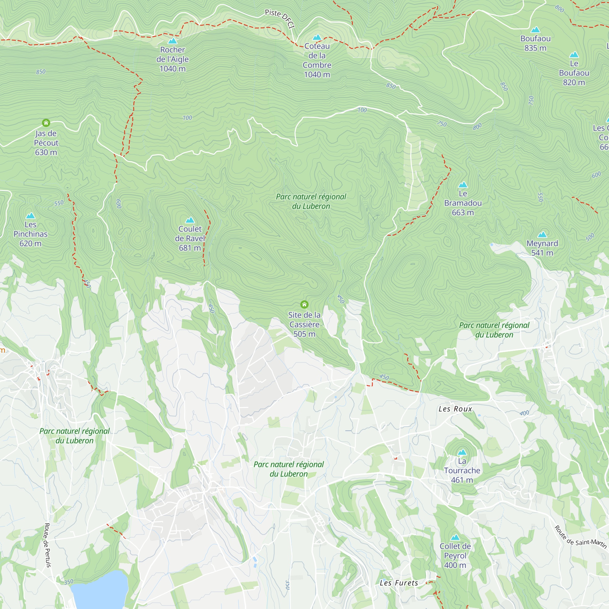 Site de la Cassière map