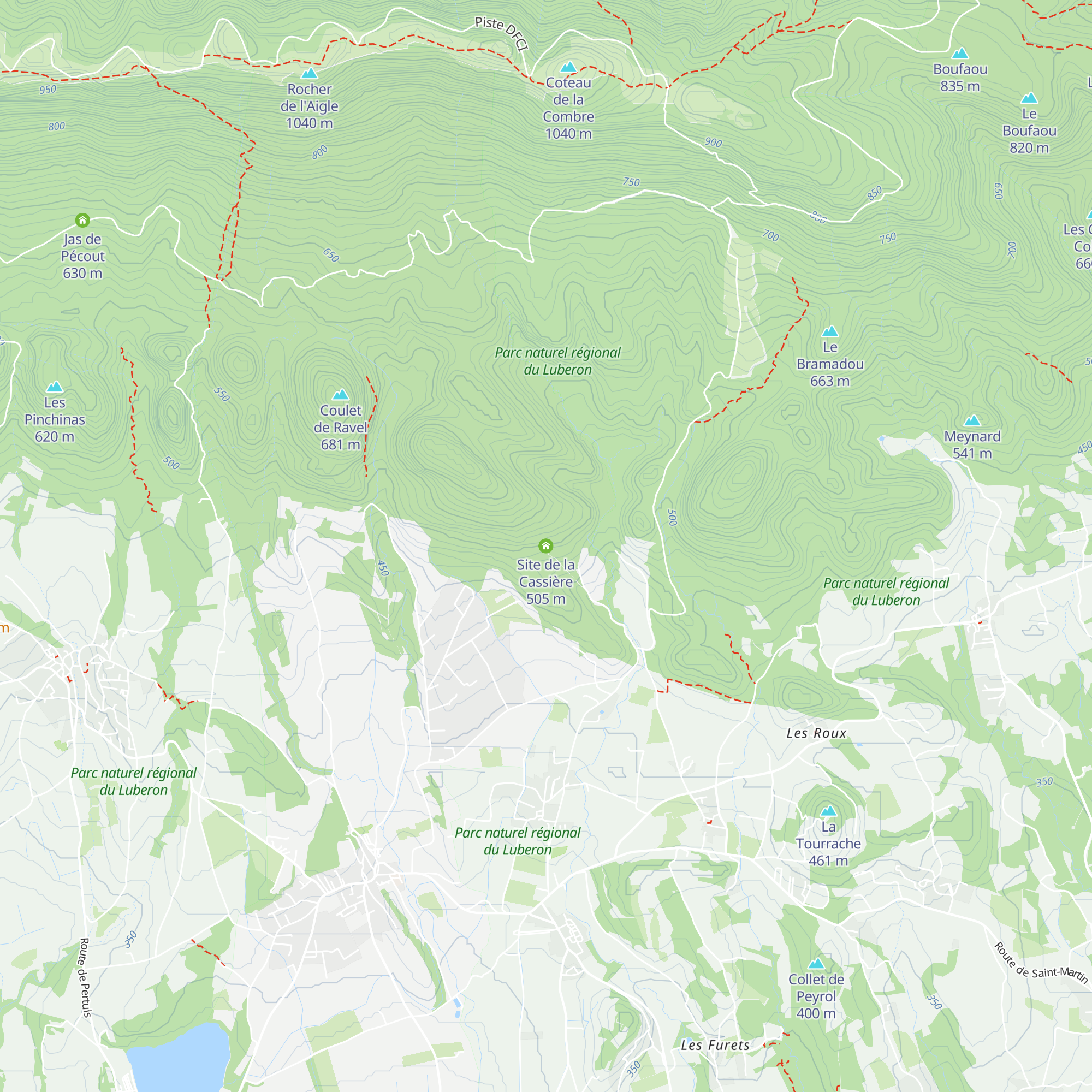 Site de la Cassière map
