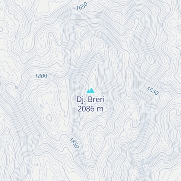 Map of Dj. Breri