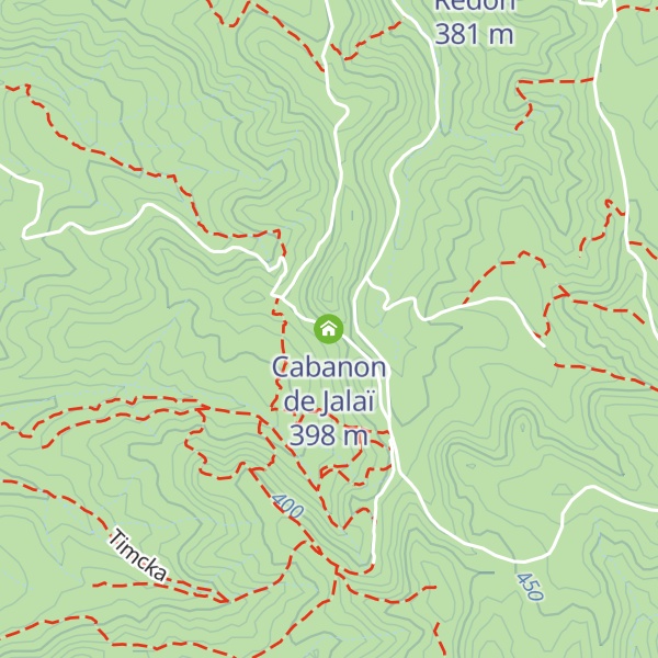 Map of Cabanon de Jalaï