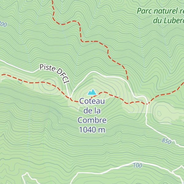 Map of Coteau de la Combre