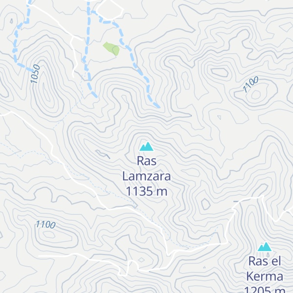 Map of Ras Lamzara