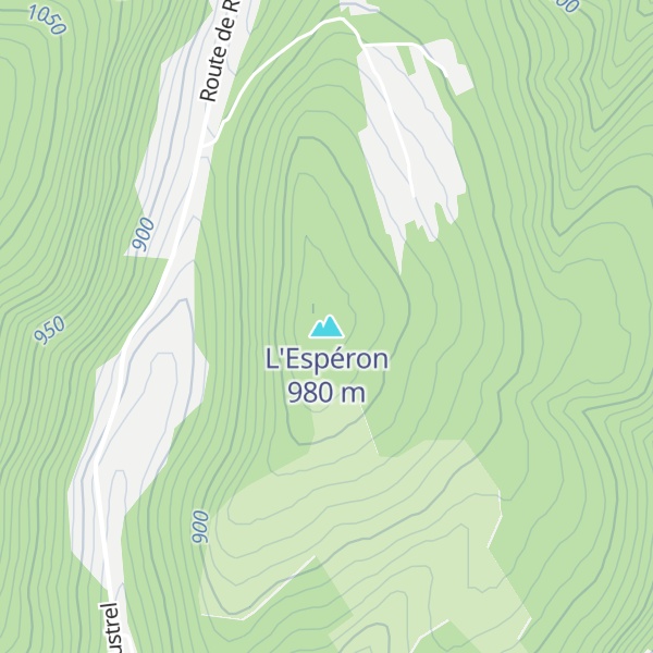 Map of L'Espéron