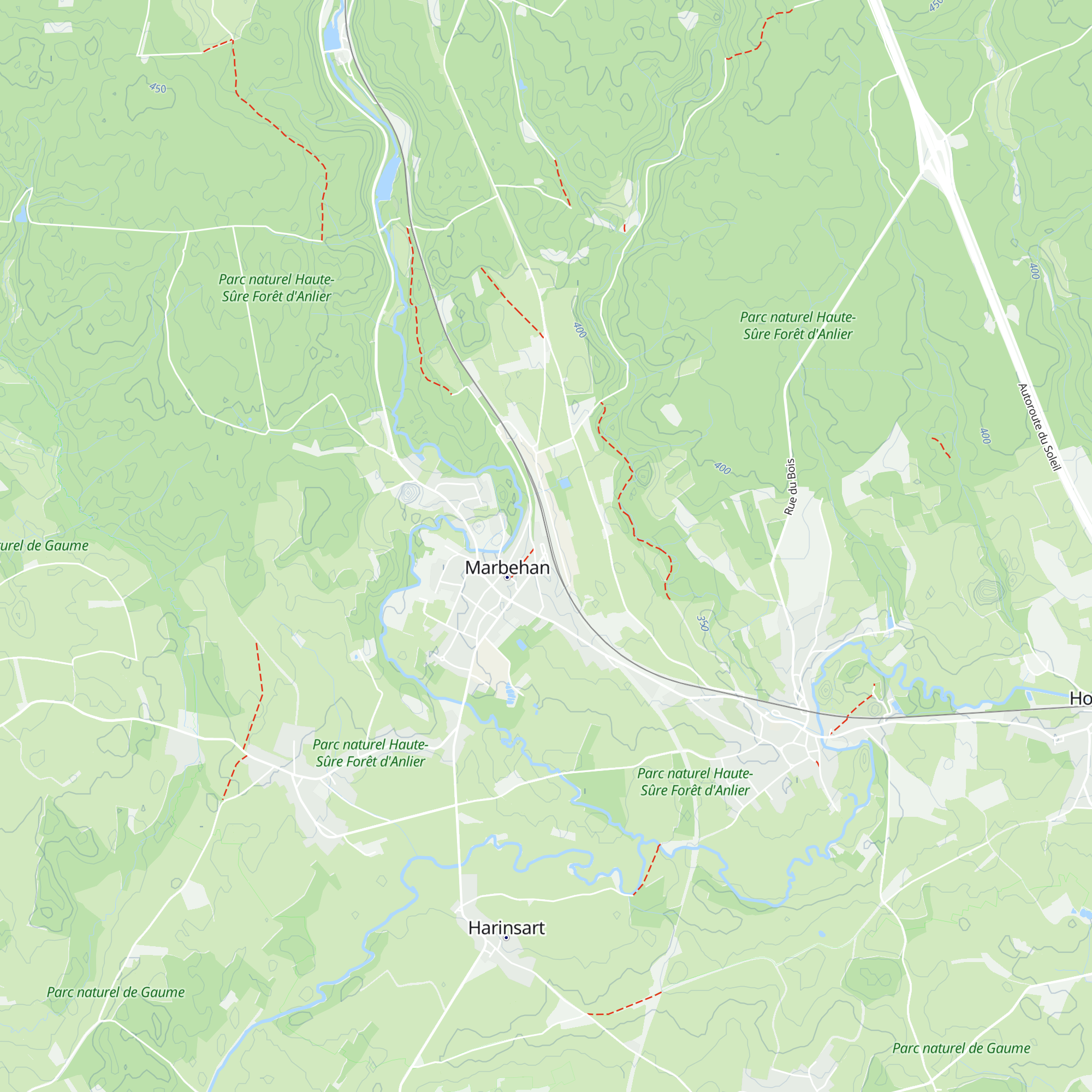 Syndicat d'Initiative de Marbehan (Carrefour Gaume & Ardenne) map