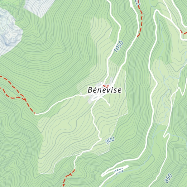 Map of Gîte de Bénevise