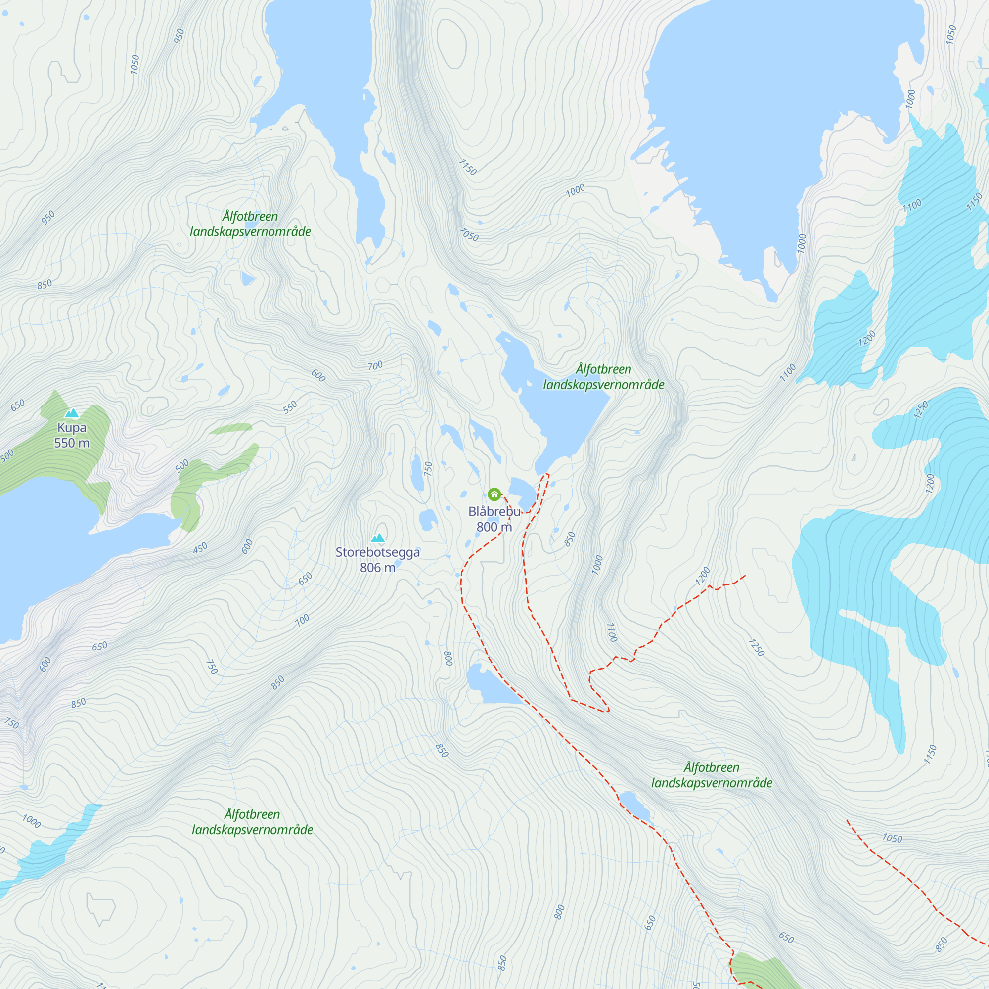 Blåbrebu map