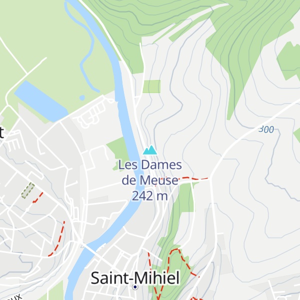 Map of Les Dames de Meuse