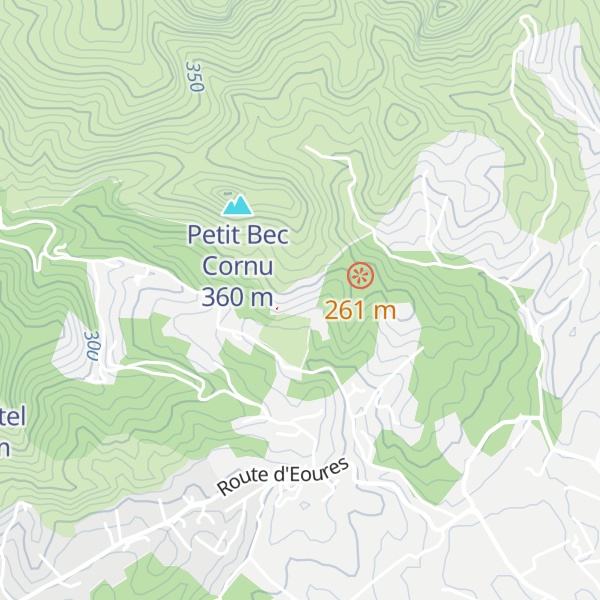 Map of Domaine de la Font de Maï