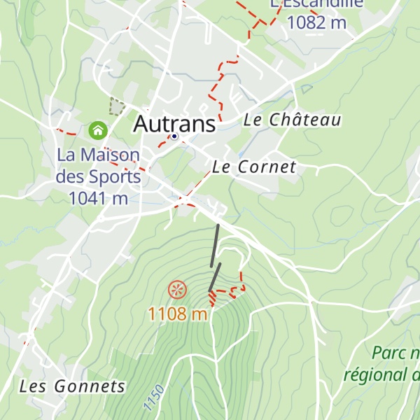 Map of La Trattoria