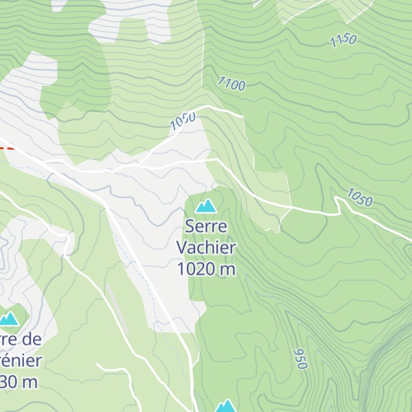 Map of Serre Vachier