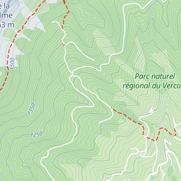 Map of L'estive