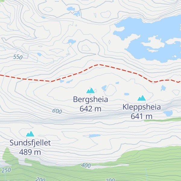 Map of Bergsheia