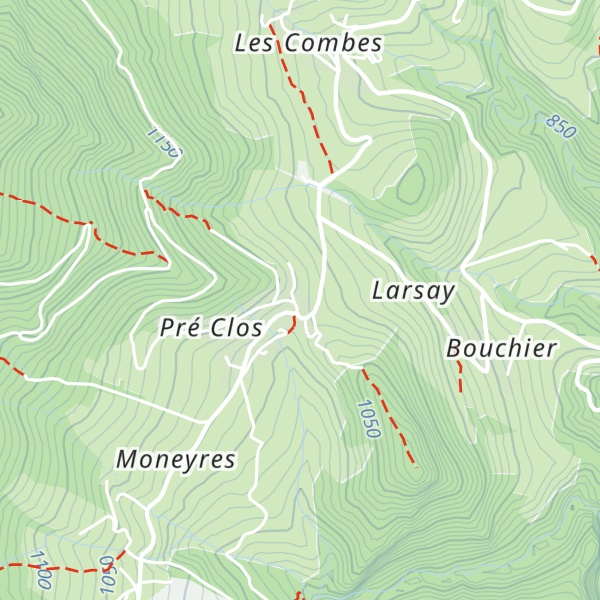 Map of Gîte l'Ancienne École