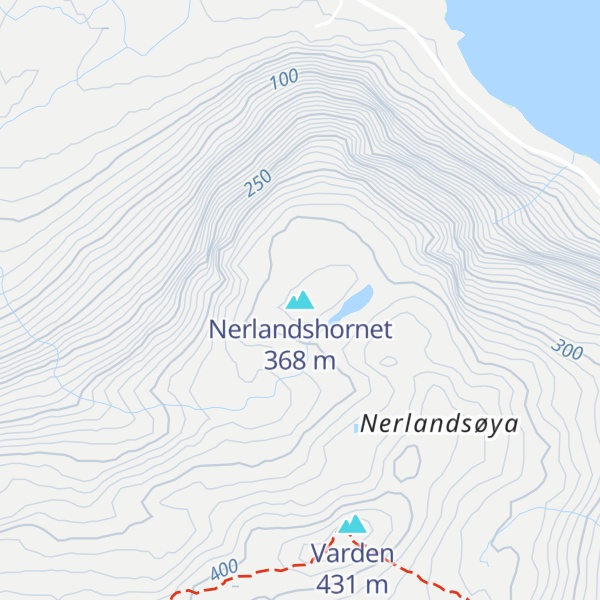 Map of Nerlandshornet