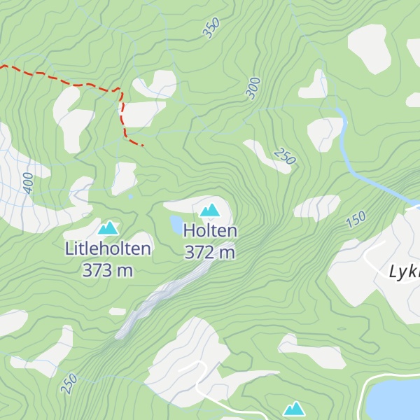 Map of Holten