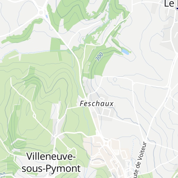 Map of Gîte du Château de Feschaux