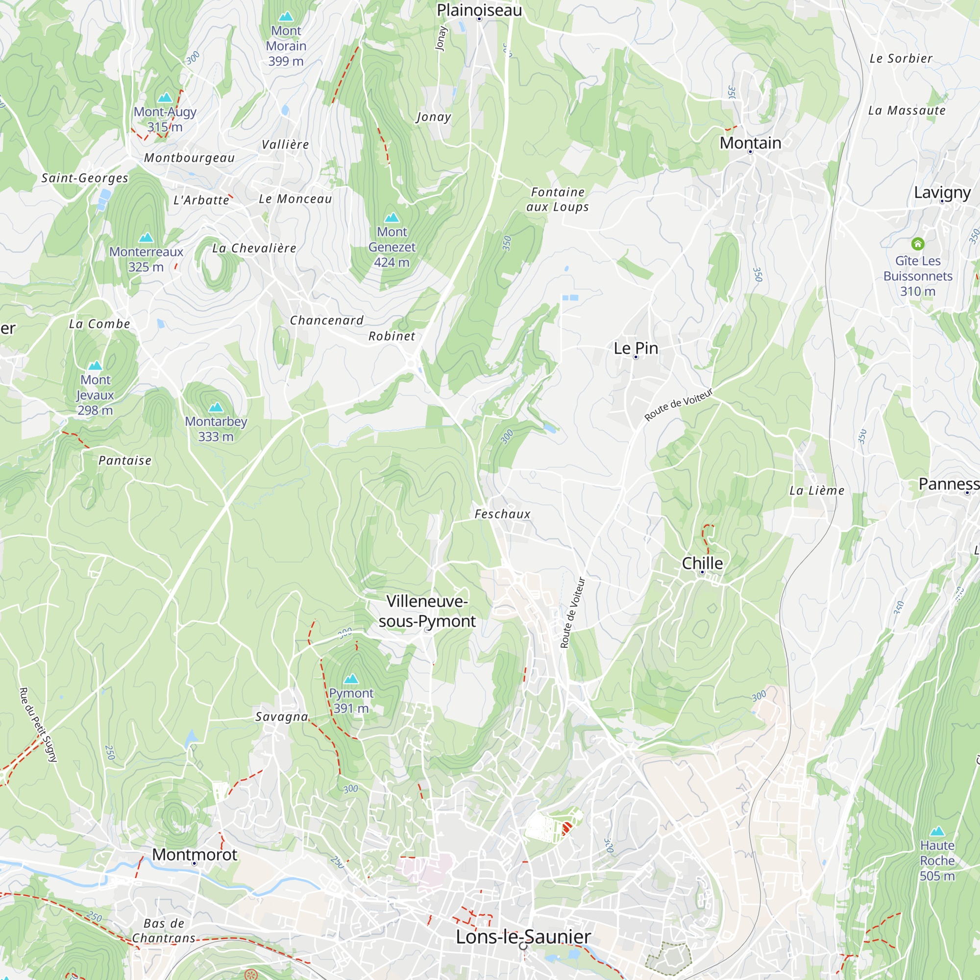 Gîte du Château de Feschaux map