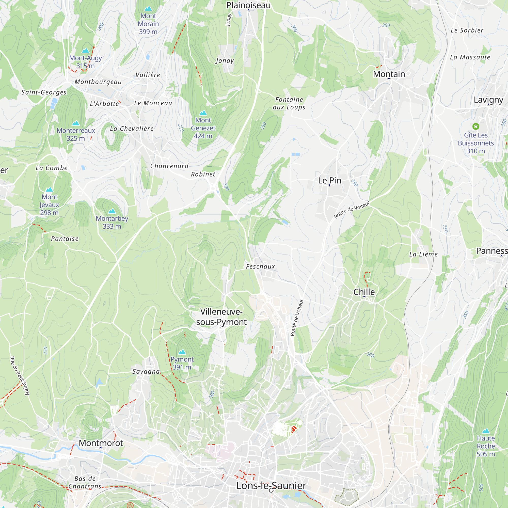 Gîte du Château de Feschaux map
