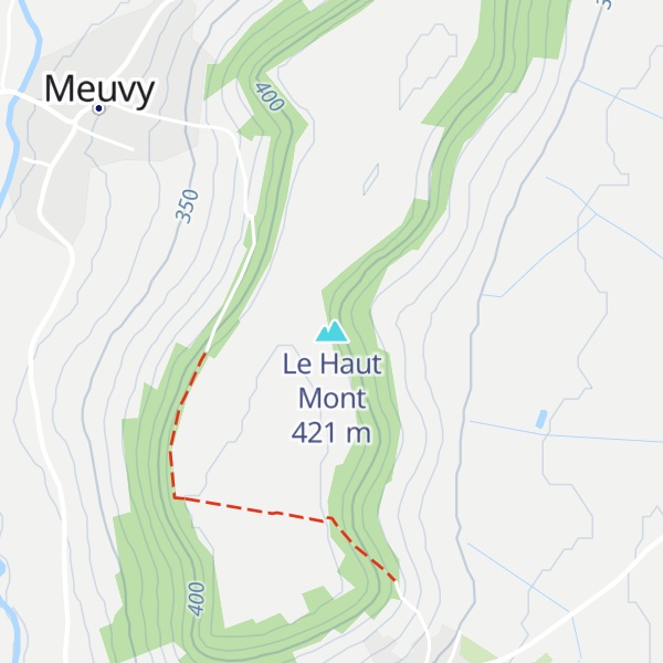 Map of Le Haut Mont