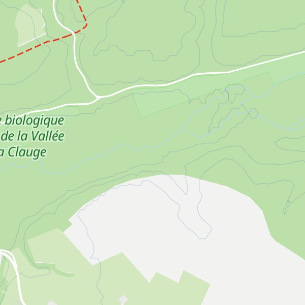 Map of Baccu de la Fontaine du Moret