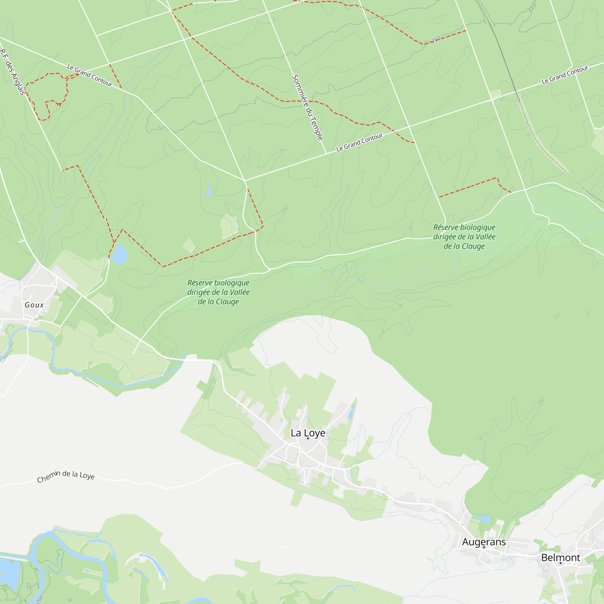 Baccu de la Fontaine du Moret map