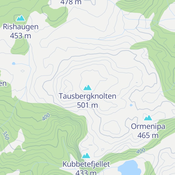 Map of Tausbergknolten