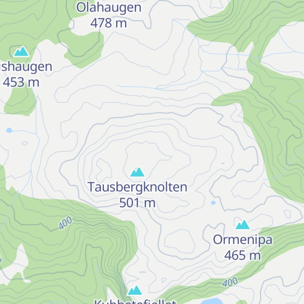 Map of Tipphaugane