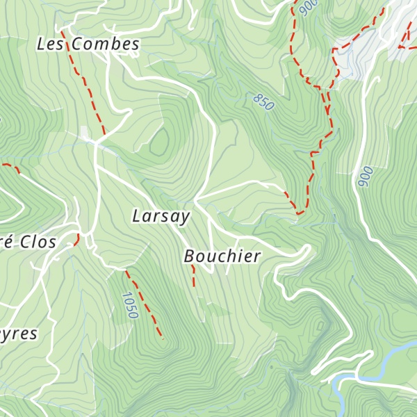 Map of Grange des Traverses