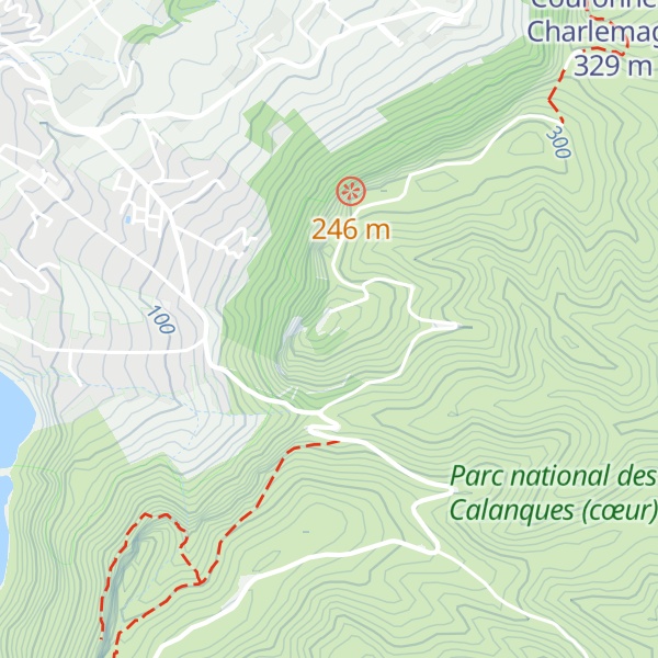 Map of Bau de la Saoupe