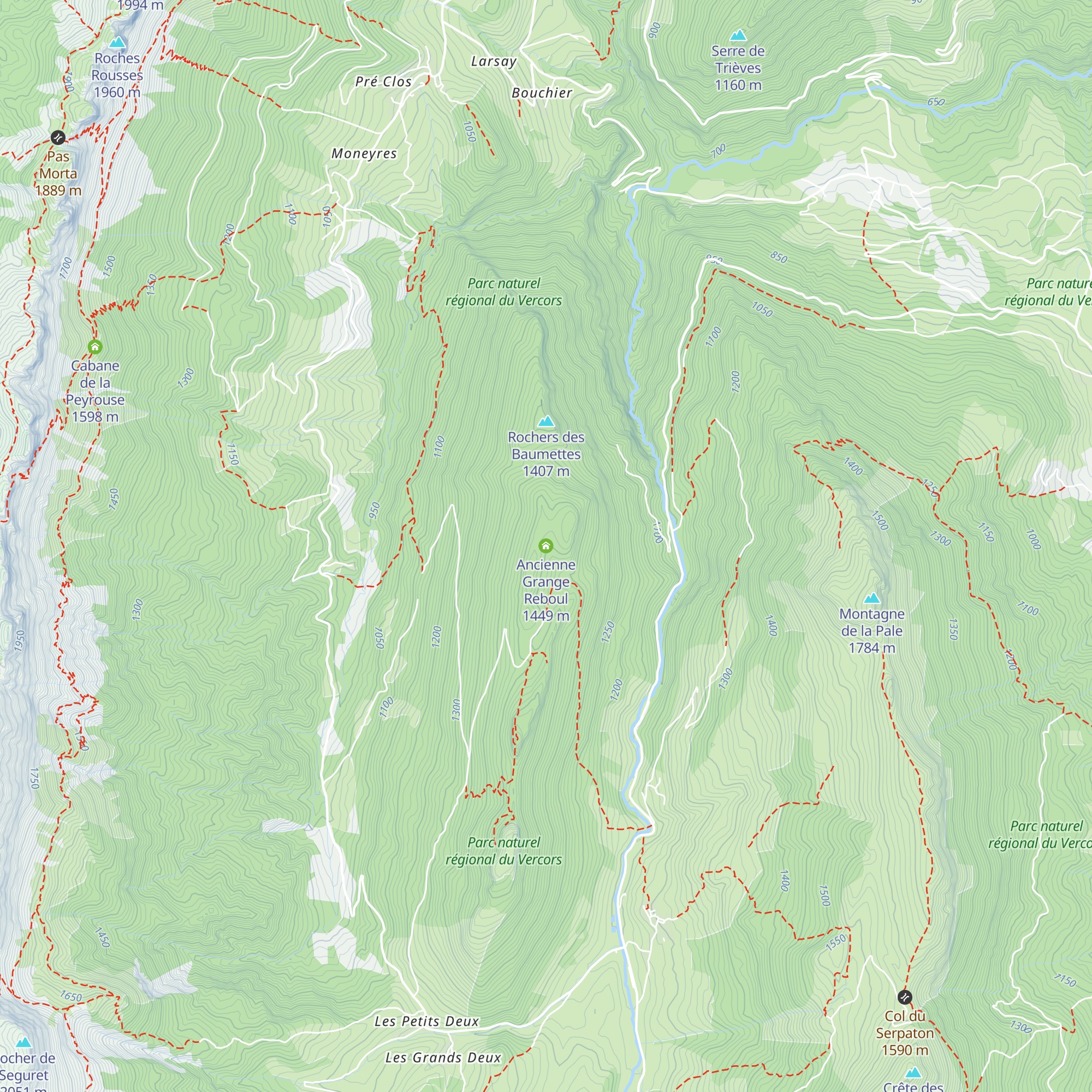 Ancienne Grange Reboul map