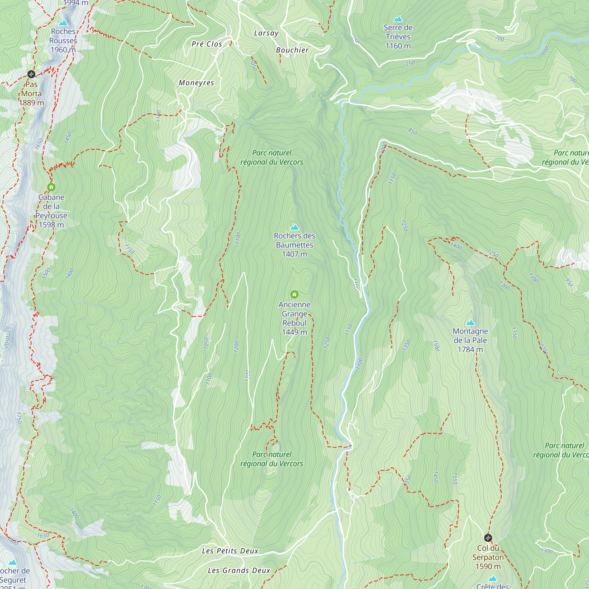 Ancienne Grange Reboul map
