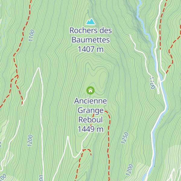 Map of Ancienne Grange Reboul