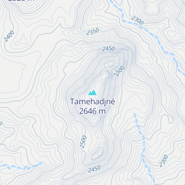Map of Tamehadjné