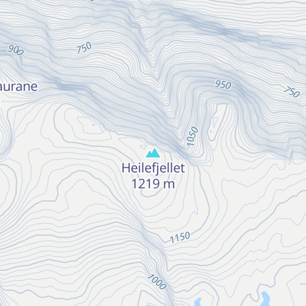 Map of Heilefjellet